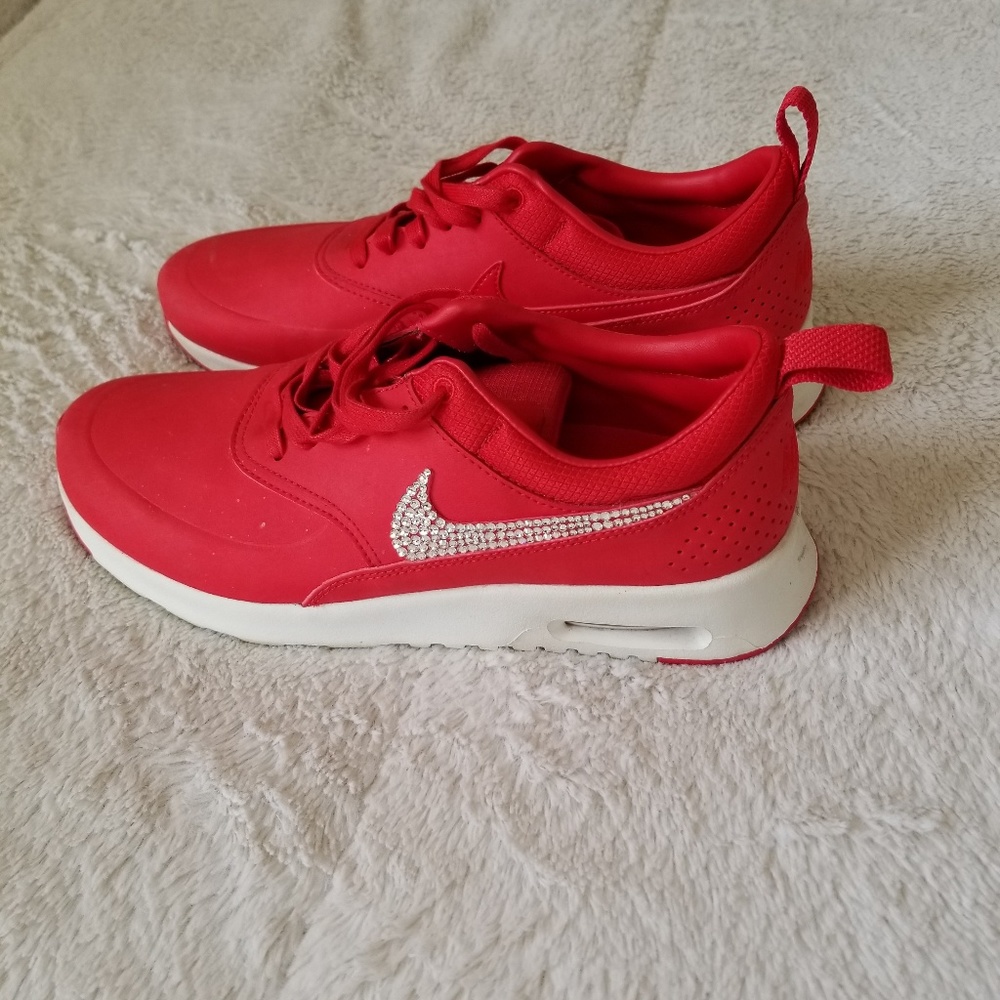 Nike air max with Swarovski crystal